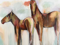 "Bold in Bronze" 36 x 48