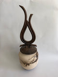 Lidded Vase