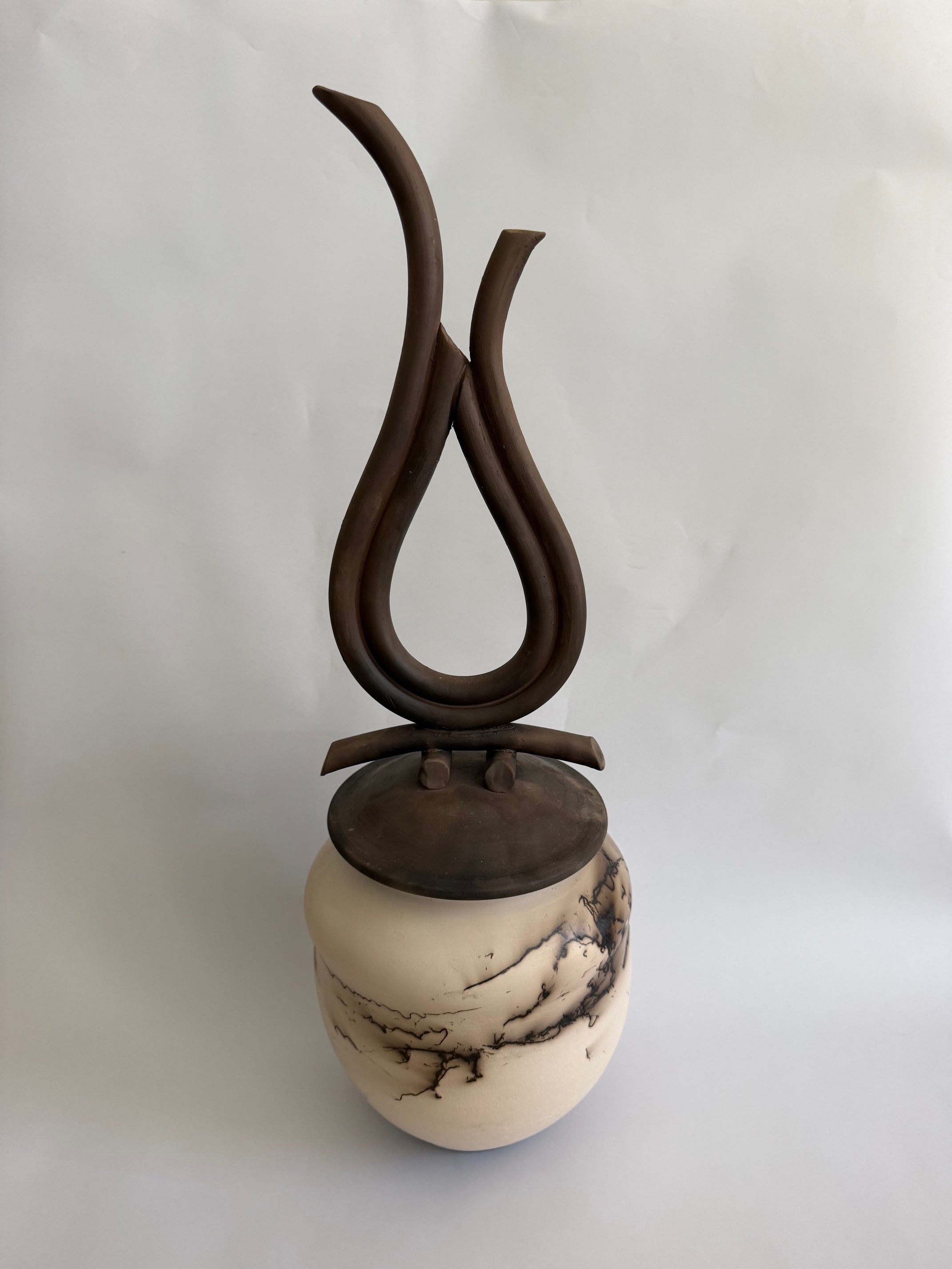 Lidded Vase
