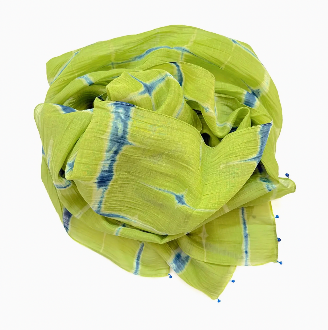 Cotton and Silk Scarf