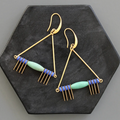Triangle Dangle Earrings