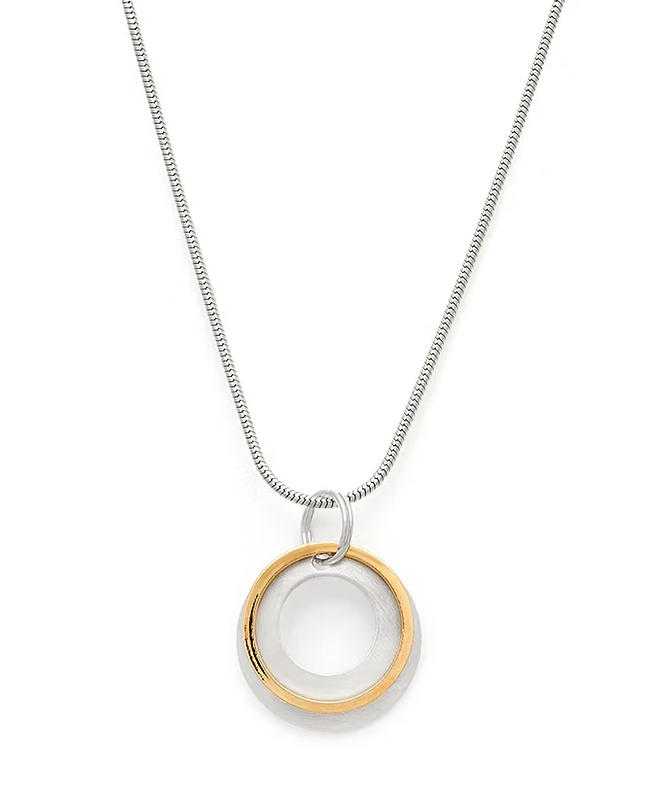 Sterling Silver/24k Gold Pendants