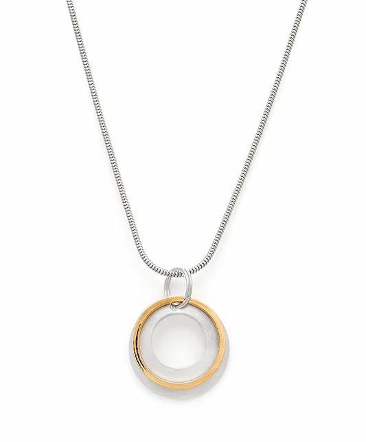 Sterling Silver/24k Gold Pendants