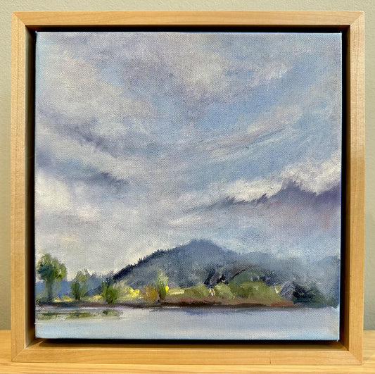 LorettaD- Painting "Bridger Morning" 10x10