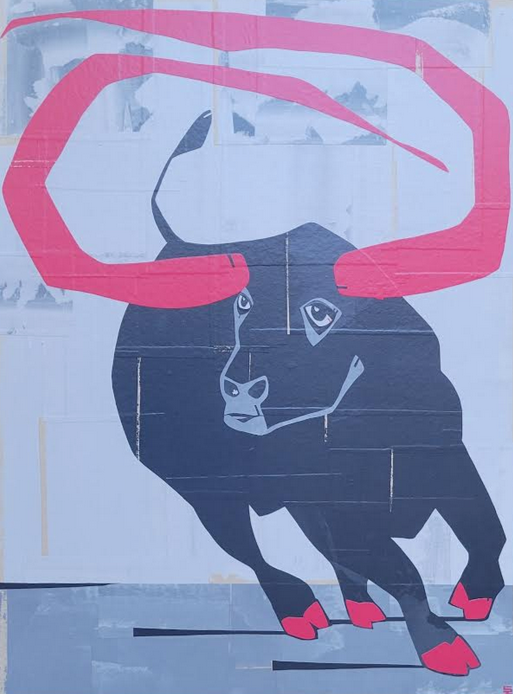 ScotH- Framed Art- "Prize Bull" 24x32