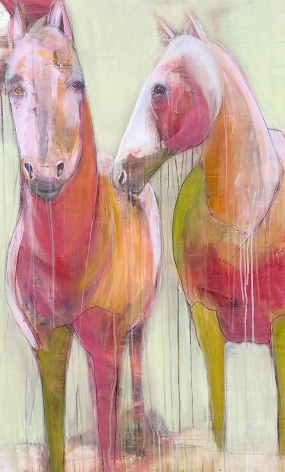 'And Then There Were Two' 48x30"