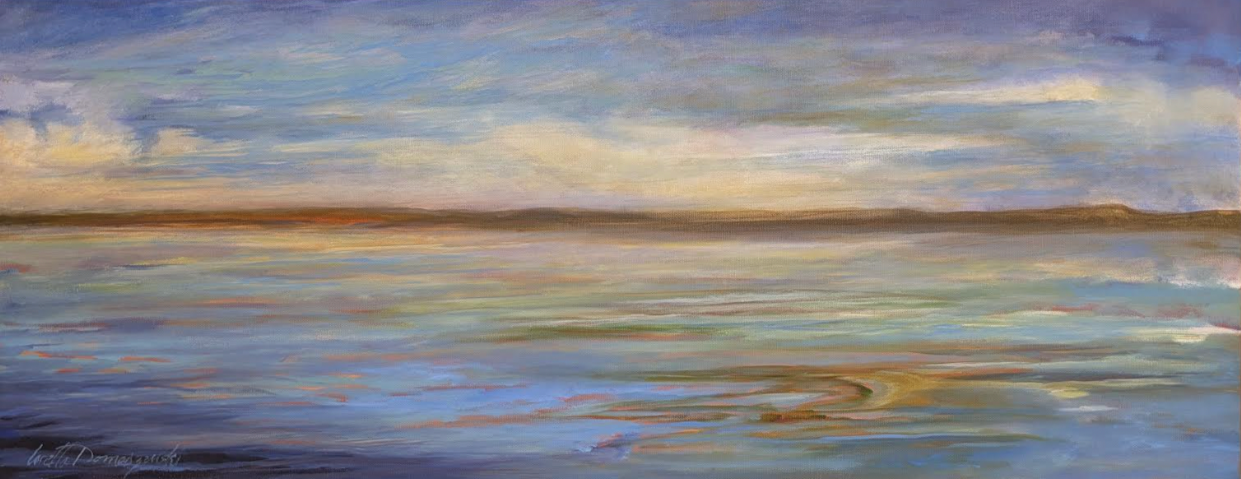 'Calm Horizon' 16x40"