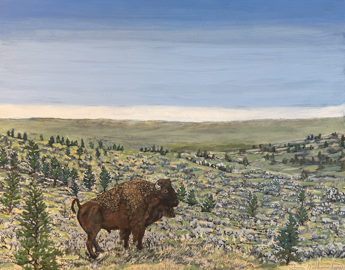 'Where are My Relatives' 16x20