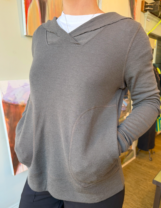 Merino Hoodie with Pockets