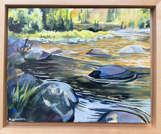 'Wilderness Gateway' Acrylic 8x10"