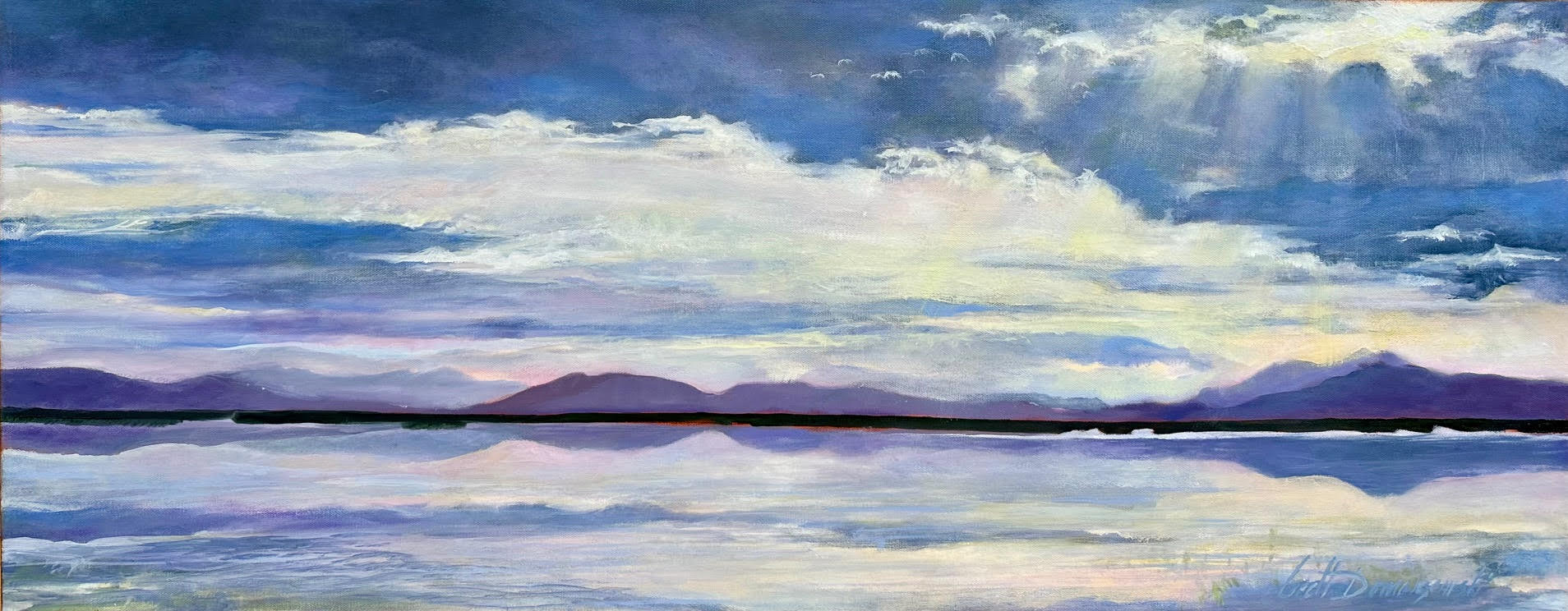 'Rays of Home' 16x30"