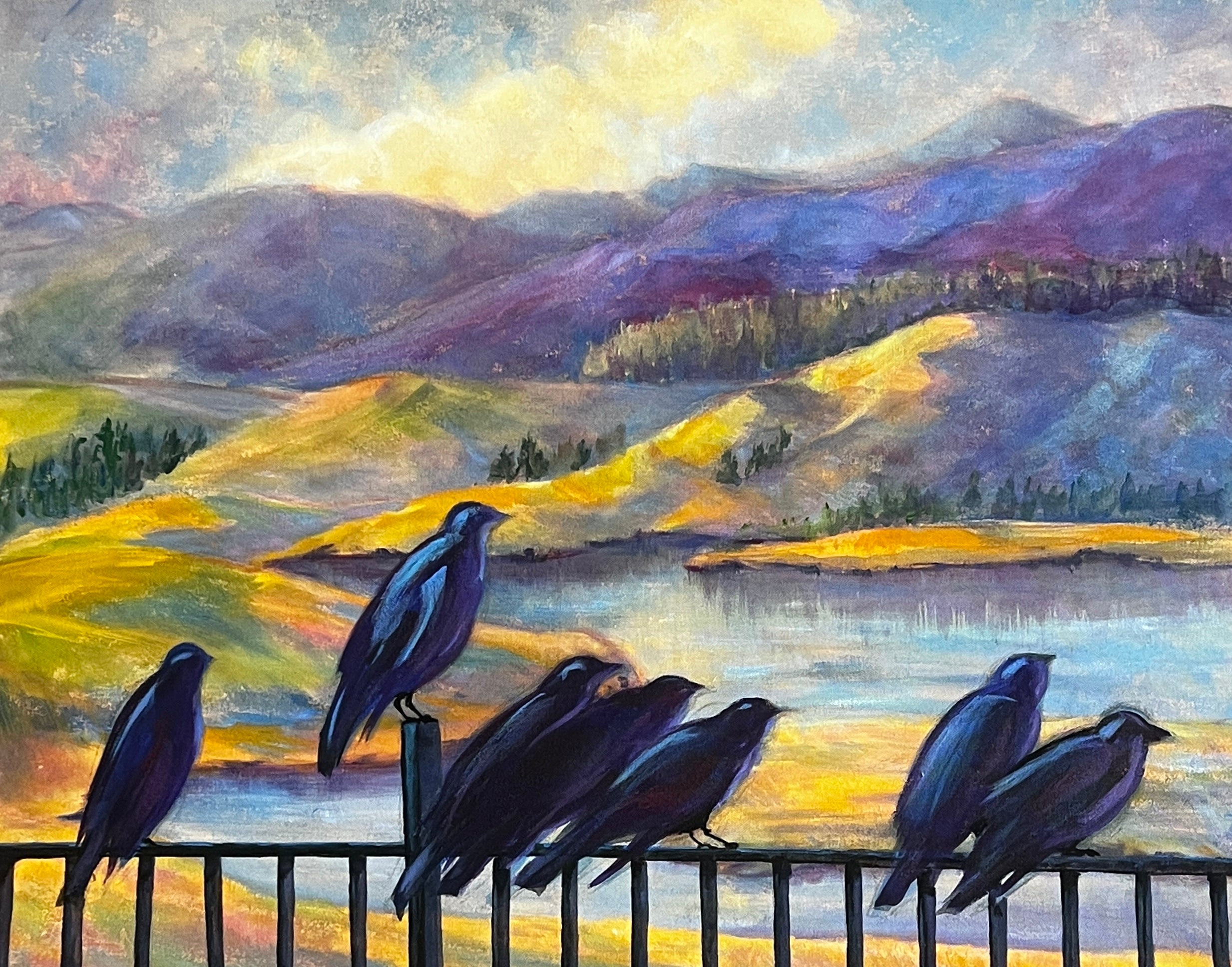 'Birds Eye View' 24x30"