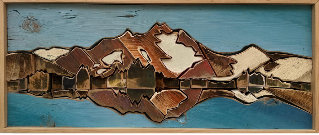 'Mount Jefferson' 34x13"