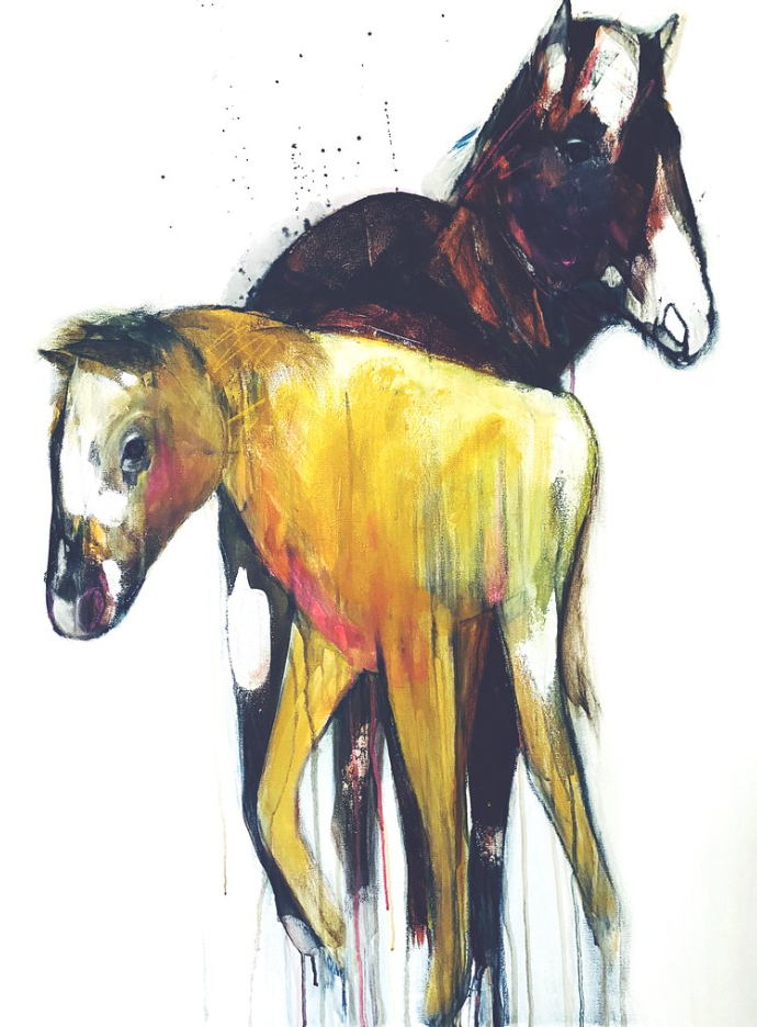 'Rickie and Lee' 40x30"