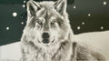 'Wolf Awake 1' 11x18"