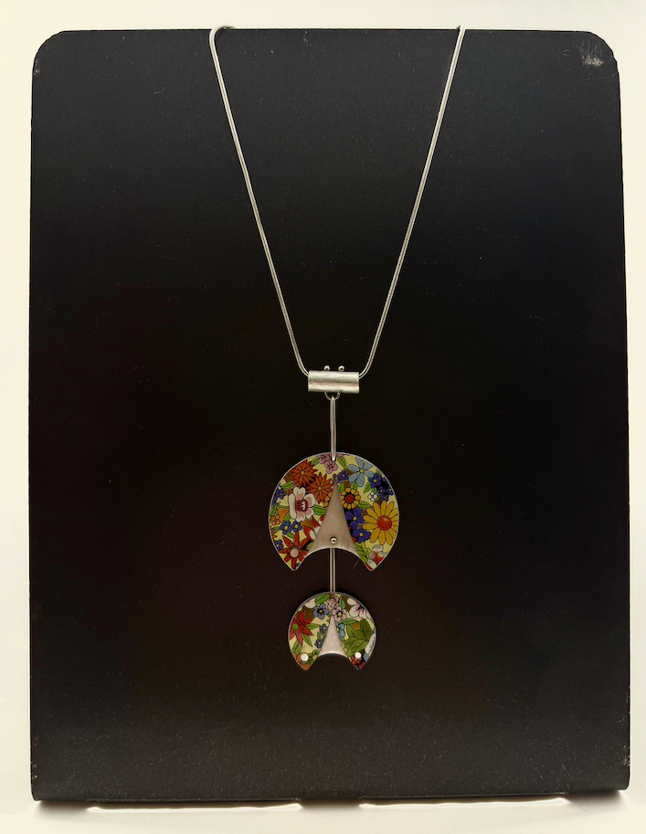 Larking Necklace - Recycled Metal