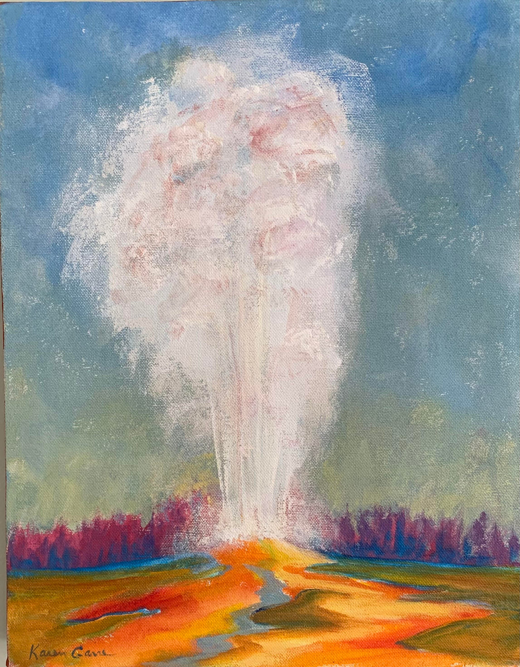 'Old Faithful' 11x14"