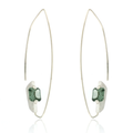 Gemstone Threader Earrings