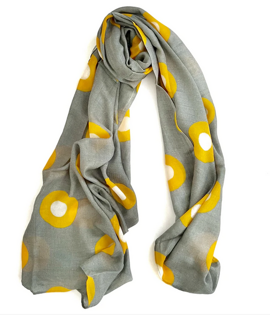 Marigold Row- Wool Scarf