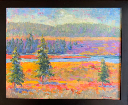 KarenG- Painting- "A River Runs Through" 16x20