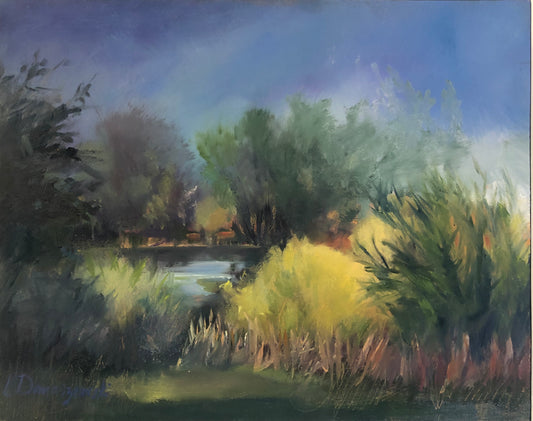 LorettaD-Painting "Oasis" 11x14